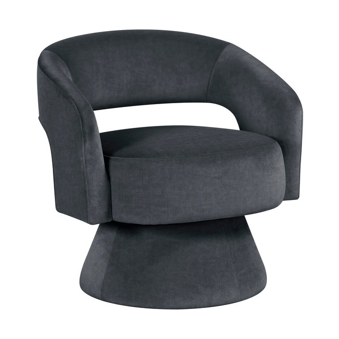 OakvillePark Alderwyn Velvet Swivel Chair