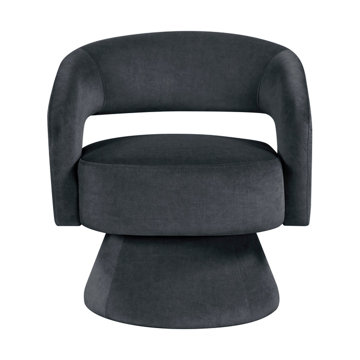 OakvillePark Alderwyn Velvet Swivel Chair