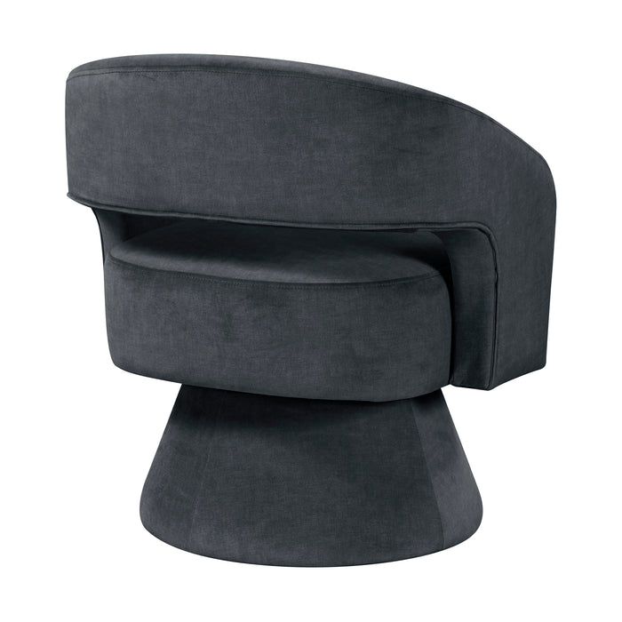 OakvillePark Alderwyn Velvet Swivel Chair