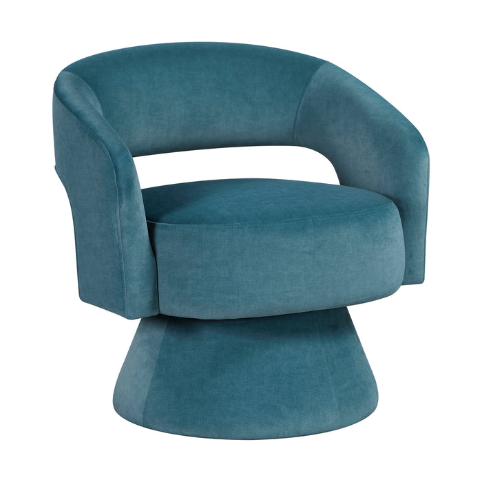 OakvillePark Alderwyn Velvet Swivel Chair