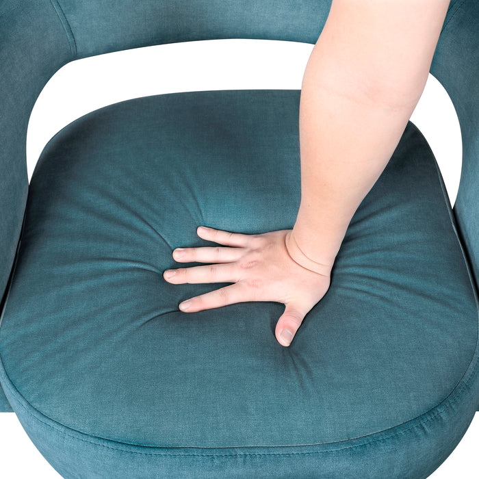 OakvillePark Alderwyn Velvet Swivel Chair