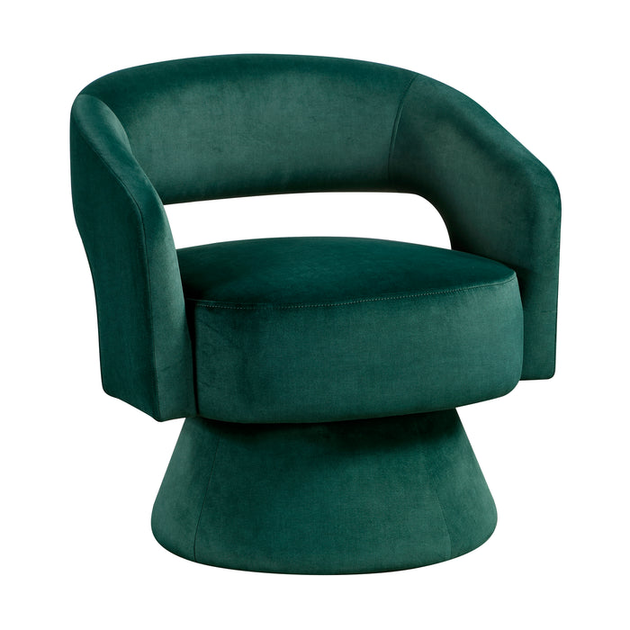 OakvillePark Alderwyn Velvet Swivel Chair