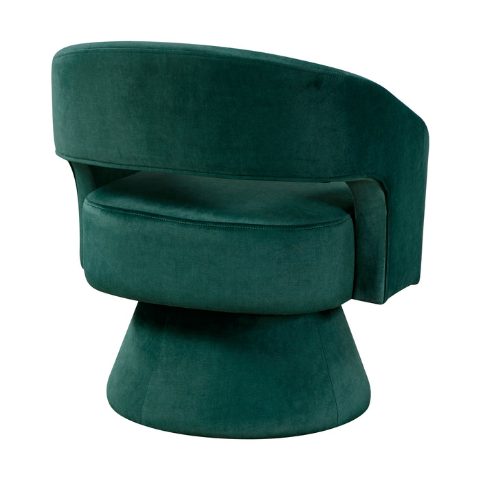 OakvillePark Alderwyn Velvet Swivel Chair