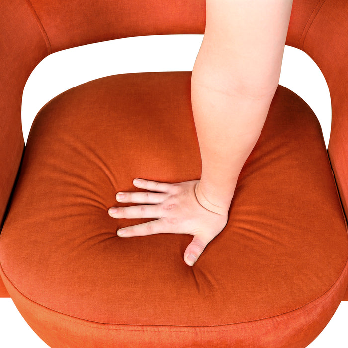 OakvillePark Alderwyn Velvet Swivel Chair