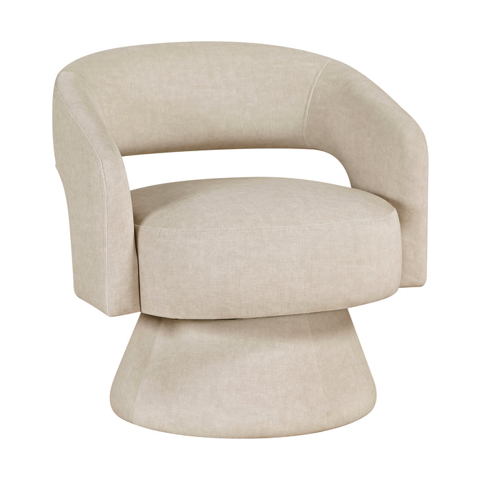 OakvillePark Alderwyn Velvet Swivel Chair