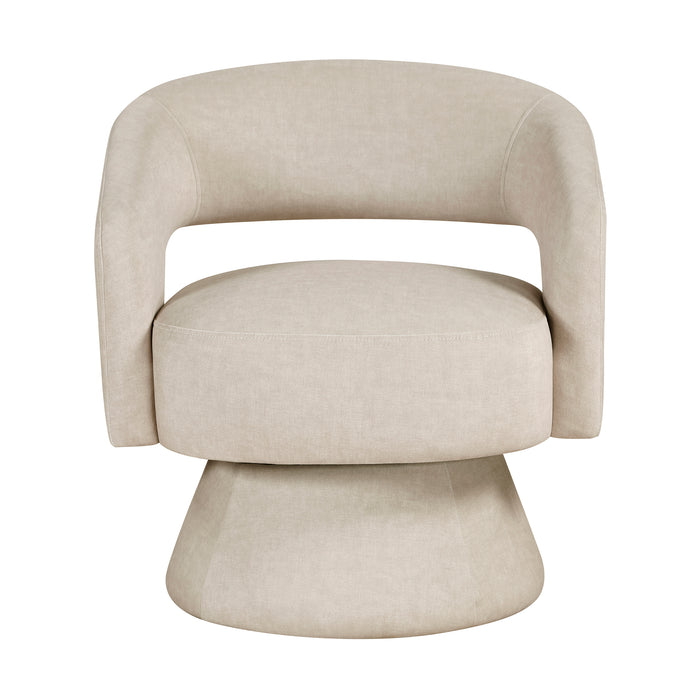 OakvillePark Alderwyn Velvet Swivel Chair