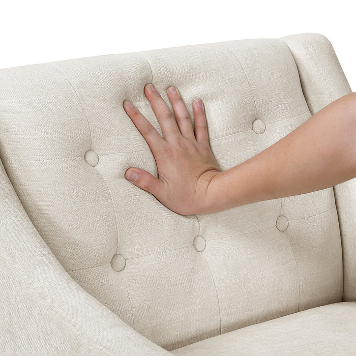 OakvillePark Solmera Textured Fabric Accent Chair