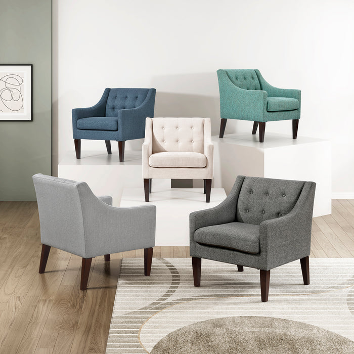 OakvillePark Solmera Textured Fabric Accent Chair