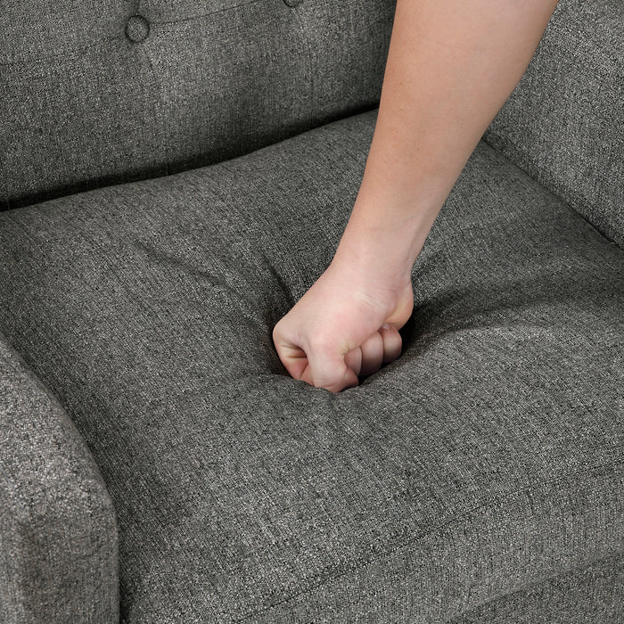 OakvillePark Solmera Textured Fabric Accent Chair