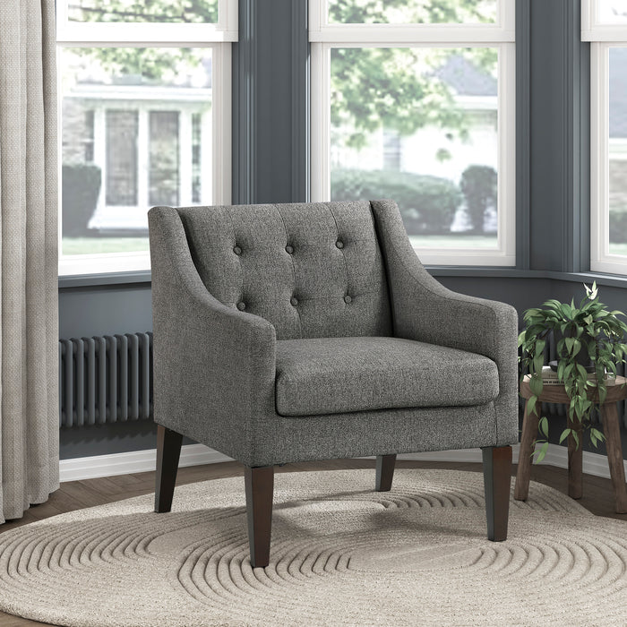 OakvillePark Solmera Textured Fabric Accent Chair