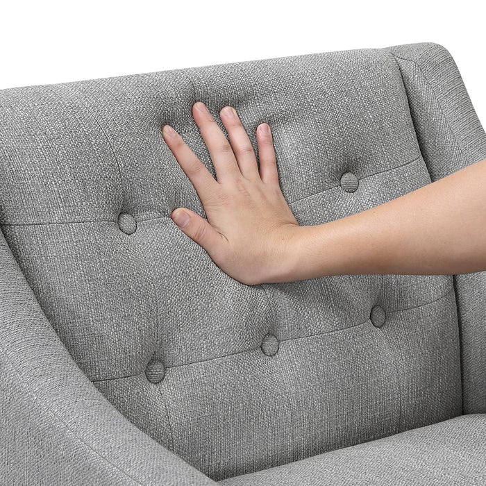 OakvillePark Solmera Textured Fabric Accent Chair