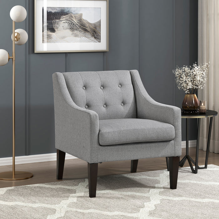 OakvillePark Solmera Textured Fabric Accent Chair