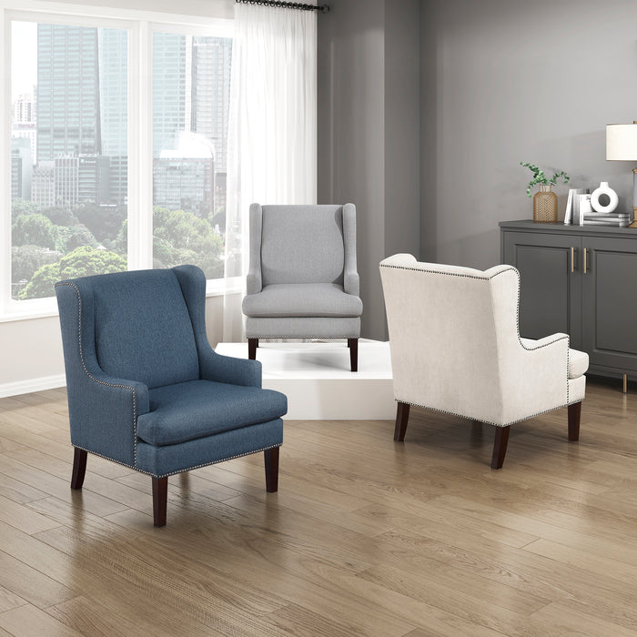OakvillePark Briarhollow Textured Fabric Accent Chair
