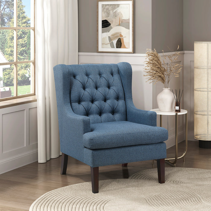 OakvillePark Velloria Textured Fabric Accent Chair
