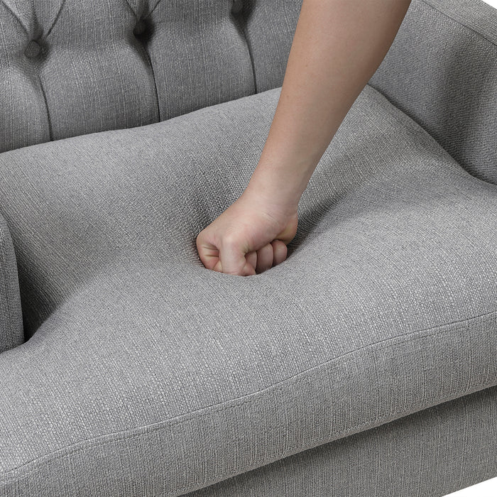 OakvillePark Velloria Textured Fabric Accent Chair