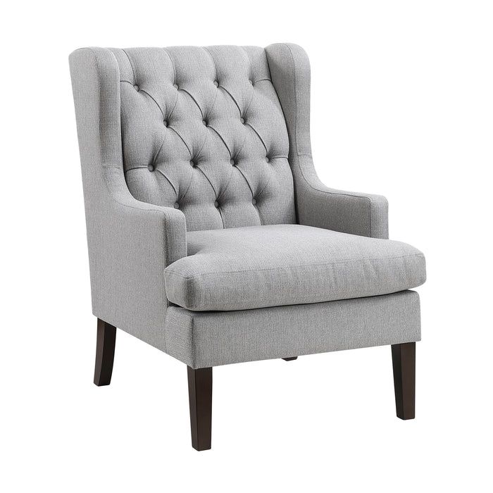 OakvillePark Velloria Textured Fabric Accent Chair
