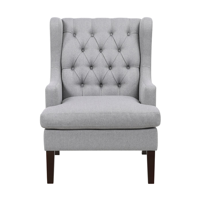 OakvillePark Velloria Textured Fabric Accent Chair