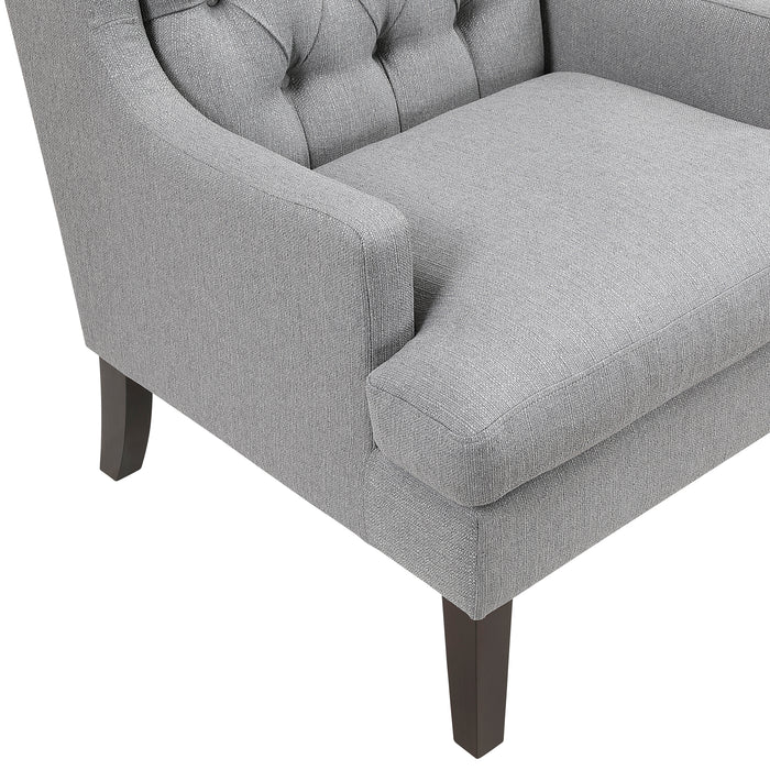 OakvillePark Velloria Textured Fabric Accent Chair