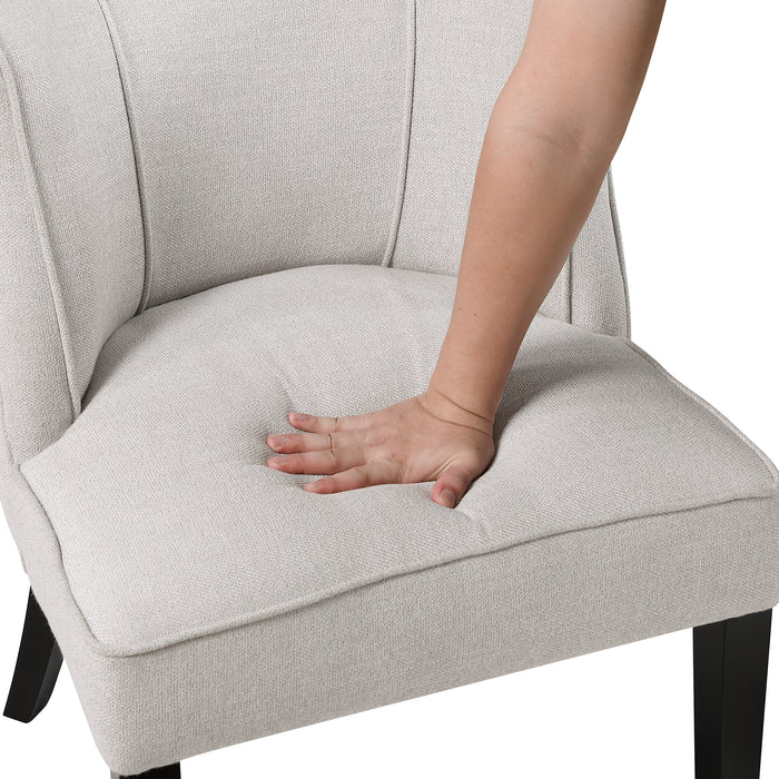 OakvillePark Orelune Textured Fabric Accent Chair
