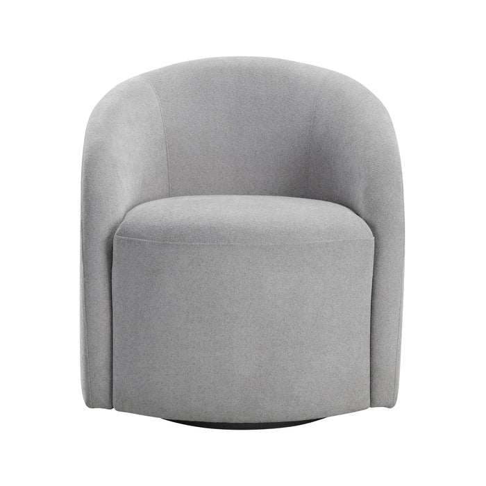 OakvillePark Thistlemere Boucle Fabric Swivel Chair