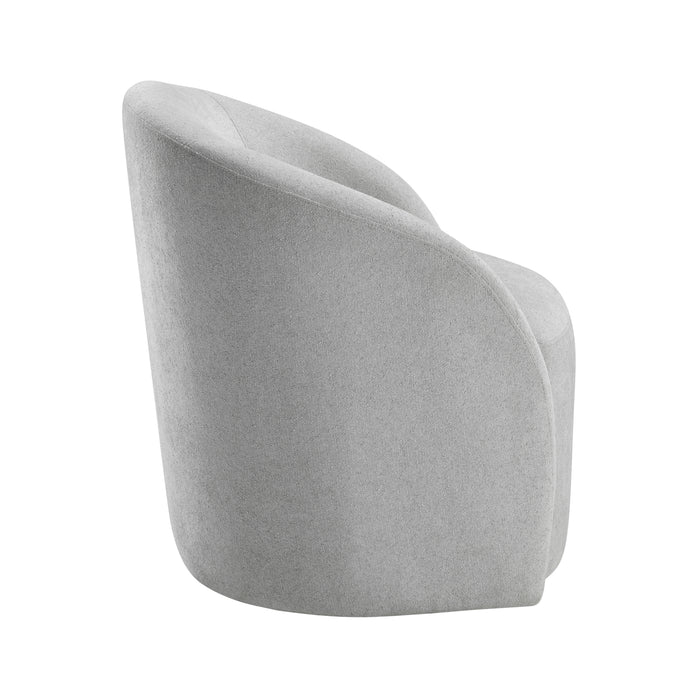 OakvillePark Thistlemere Boucle Fabric Swivel Chair