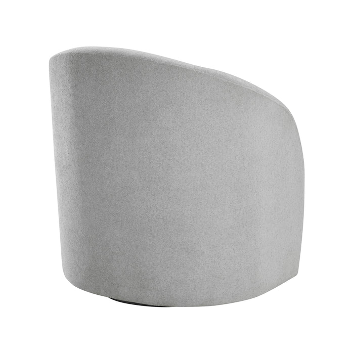 OakvillePark Thistlemere Boucle Fabric Swivel Chair