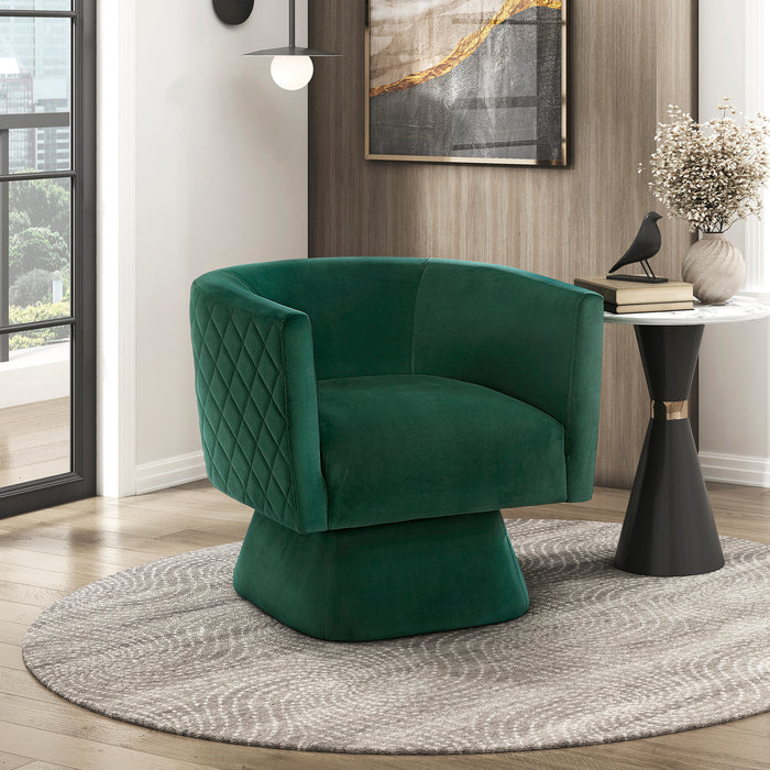 OakvillePark Valemont Velvet Swivel Chair
