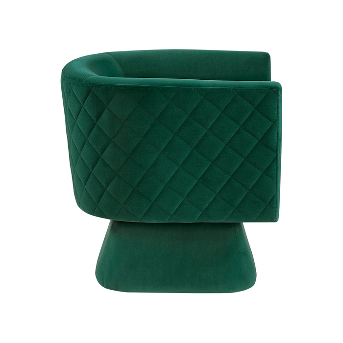 OakvillePark Valemont Velvet Swivel Chair