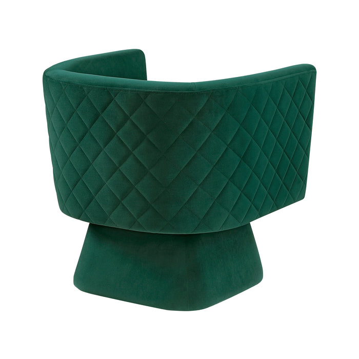 OakvillePark Valemont Velvet Swivel Chair