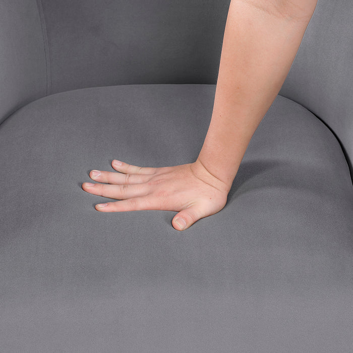 OakvillePark Valemont Velvet Swivel Chair
