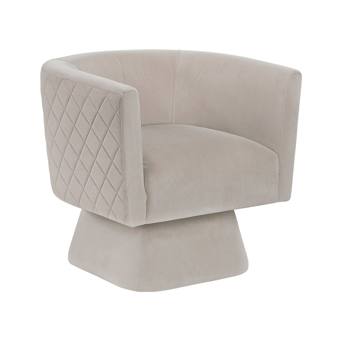 OakvillePark Valemont Velvet Swivel Chair