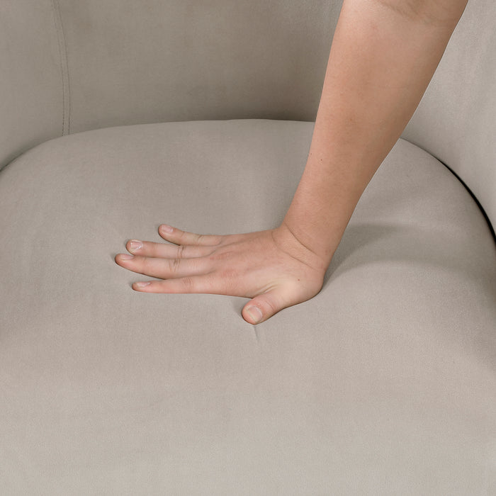 OakvillePark Valemont Velvet Swivel Chair