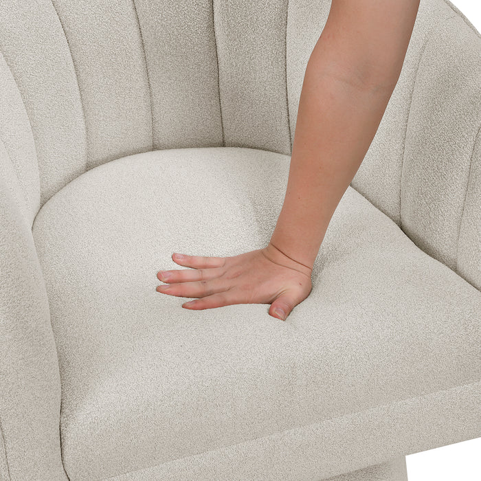 OakvillePark Liora Vale Boucle Swivel Chair