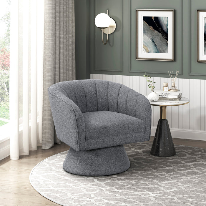 OakvillePark Liora Vale Boucle Swivel Chair