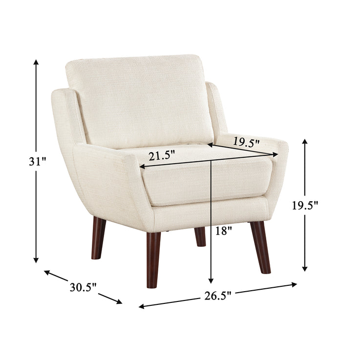 OakvillePark Silverquartz Chenille Accent Chair