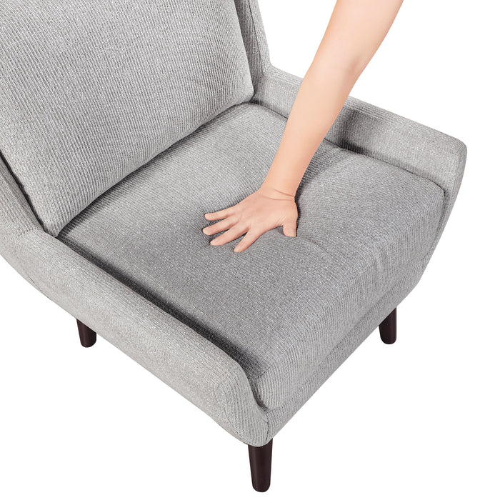 OakvillePark Silverquartz Chenille Accent Chair