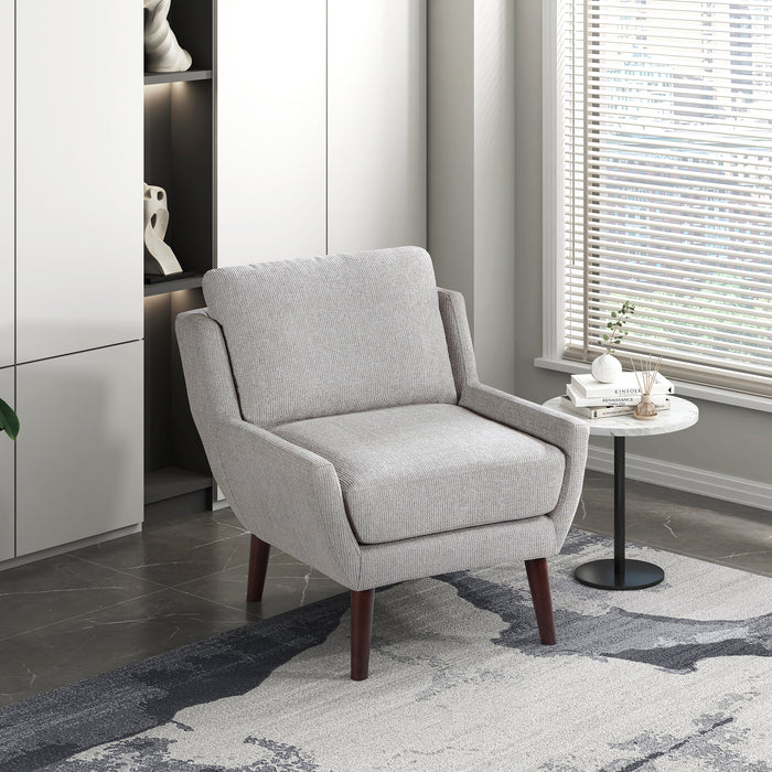 OakvillePark Silverquartz Chenille Accent Chair