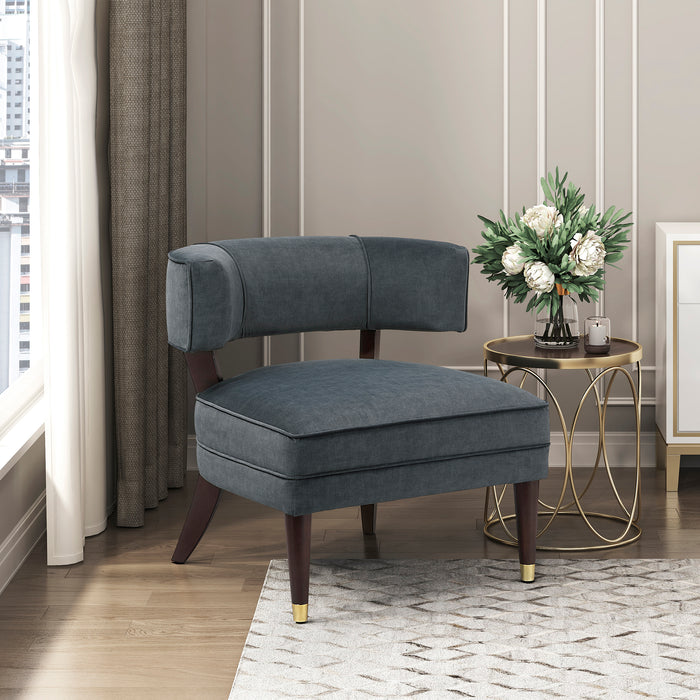 OakvillePark Rowanleigh Velvet Accent Chair