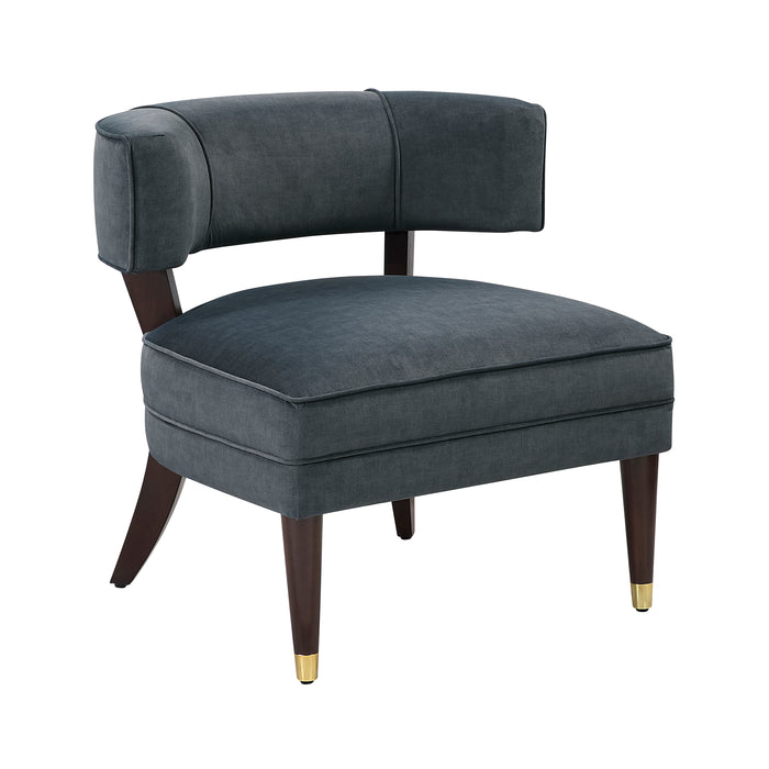 OakvillePark Rowanleigh Velvet Accent Chair