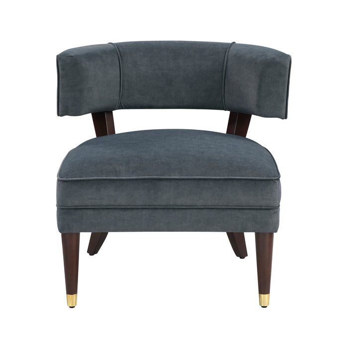 OakvillePark Rowanleigh Velvet Accent Chair