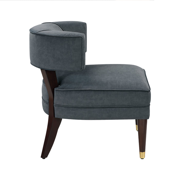 OakvillePark Rowanleigh Velvet Accent Chair