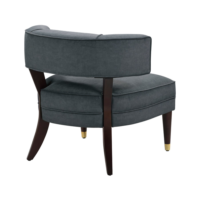 OakvillePark Rowanleigh Velvet Accent Chair