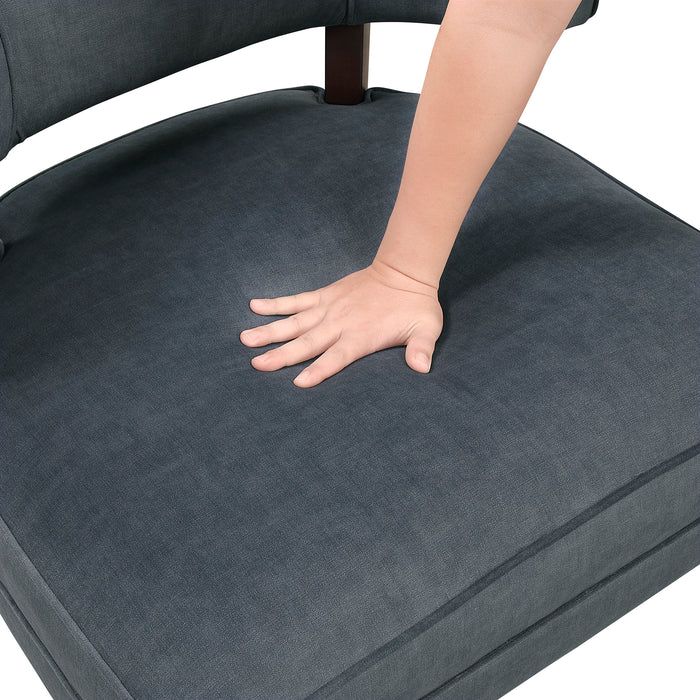 OakvillePark Rowanleigh Velvet Accent Chair