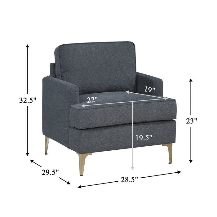 OakvillePark Northwyn Chenille Accent Chair