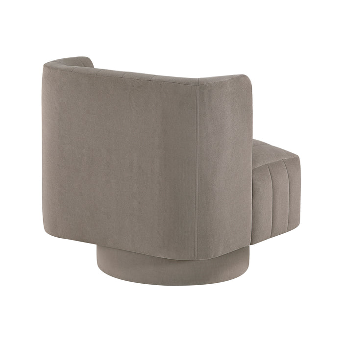 OakvillePark Glynworth Textured Fabric Swivel Chair
