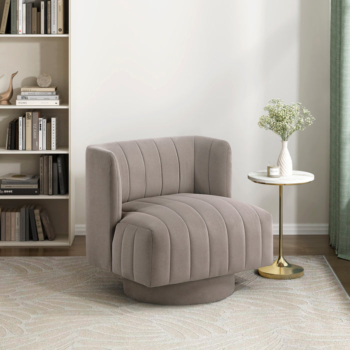 OakvillePark Glynworth Textured Fabric Swivel Chair