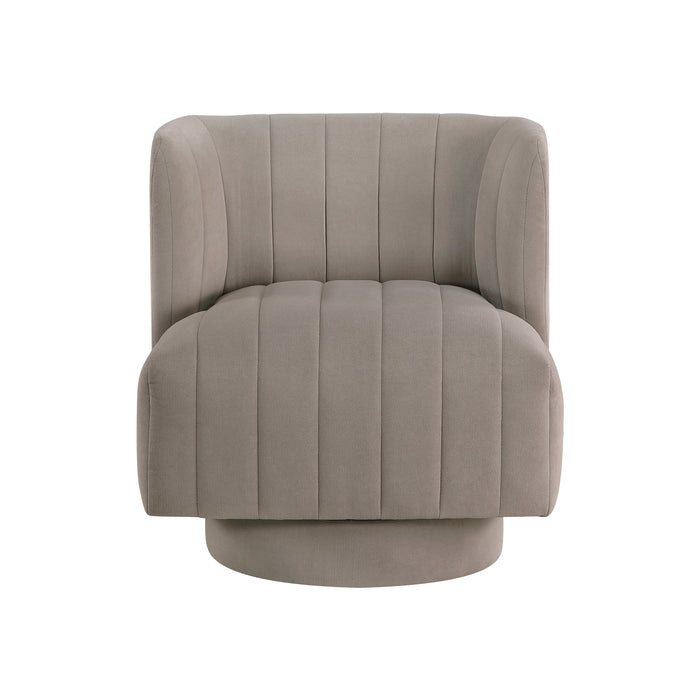 OakvillePark Glynworth Textured Fabric Swivel Chair