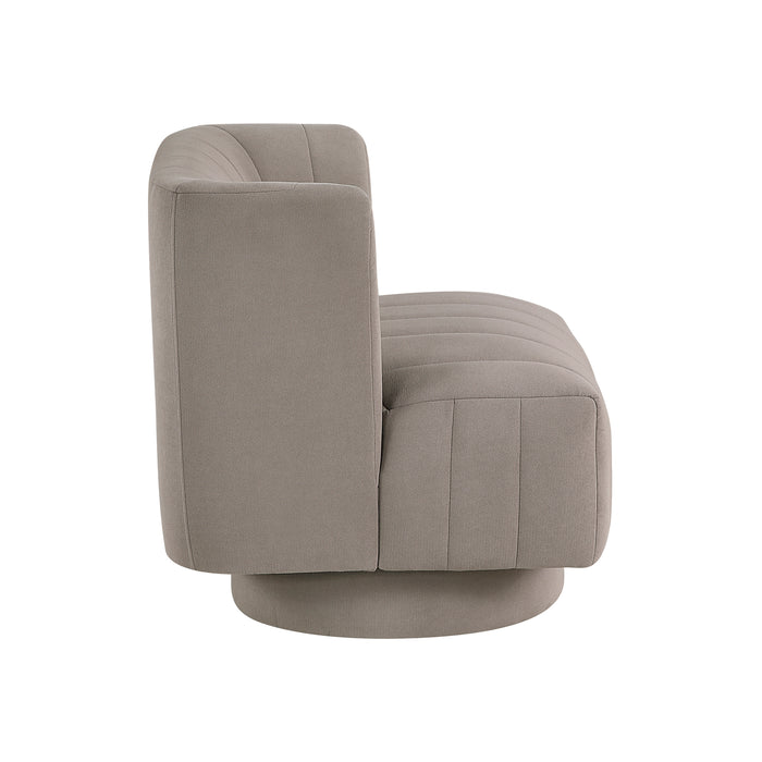 OakvillePark Glynworth Textured Fabric Swivel Chair
