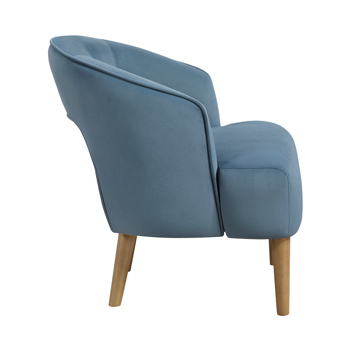 OakvillePark Mirawood Velvet Accent Chair