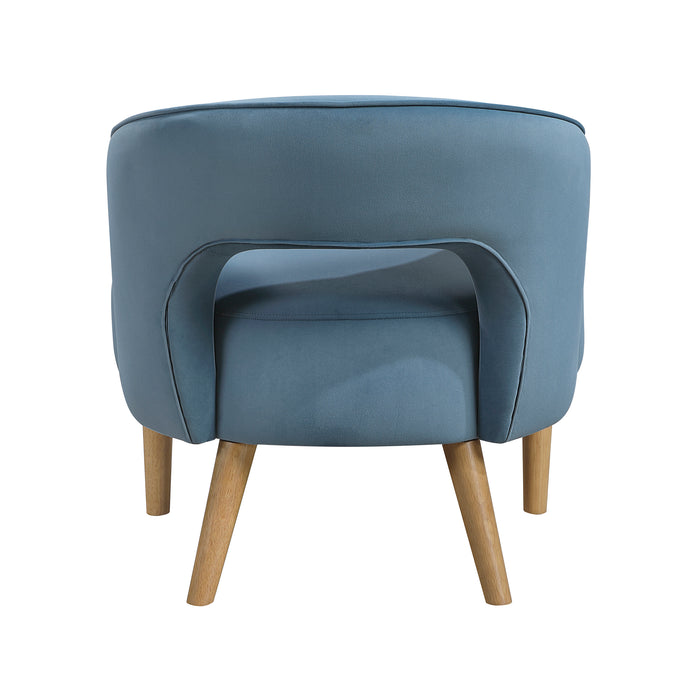 OakvillePark Mirawood Velvet Accent Chair